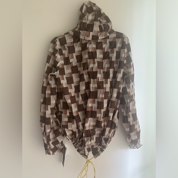 MARNI Geometric Ovsersized Windbreaker Jacket - Size 38 - NWT + RARE - Picture 5 of 5
